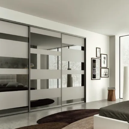 Porta scorrevole per interni Smart Floor Square 34 di Zemma