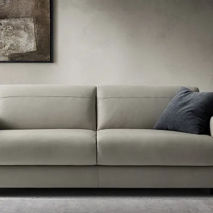 Divano letto in pelle Maya di Nicoline