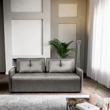 Divano letto dalla linea elegante con cuscinetti lombari Taylor di Nicoline