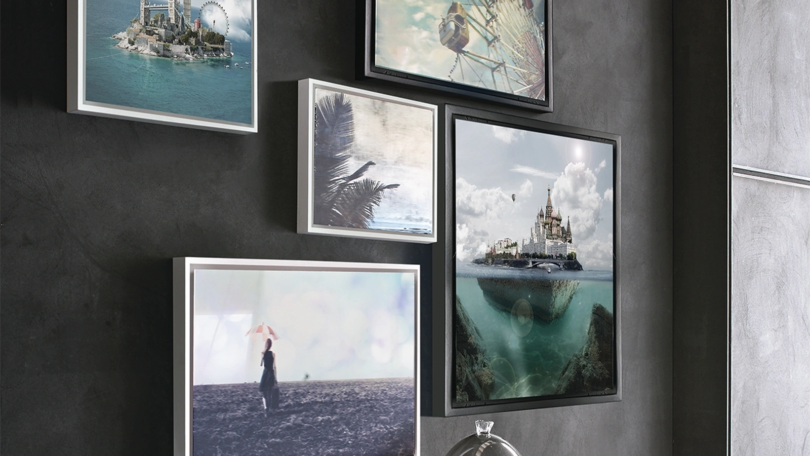 Quadri su tela Canvas con cornice di Adriani e Rossi