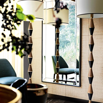 Specchiera Dèdalo Rettangolare di Silvano Grifoni