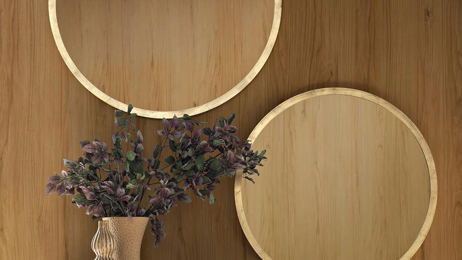 Specchiera Dèdalo Tonda di Silvano Grifoni