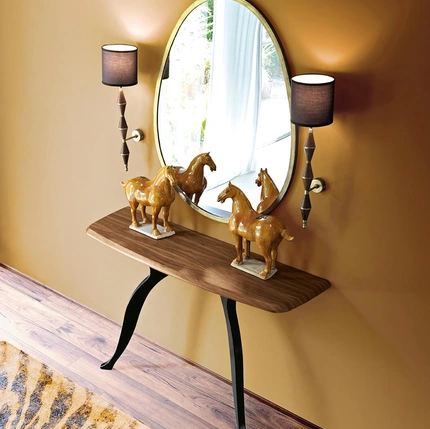  Specchiera Dèdalo Ovale di Silvano Grifoni