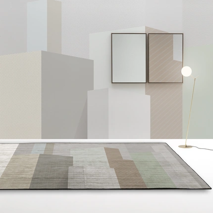 Tappeto Rainbow Rayon di Adriani e Rossi