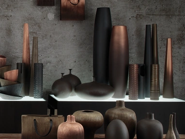 Vasi Metallic Selection di Adriani e Rossi