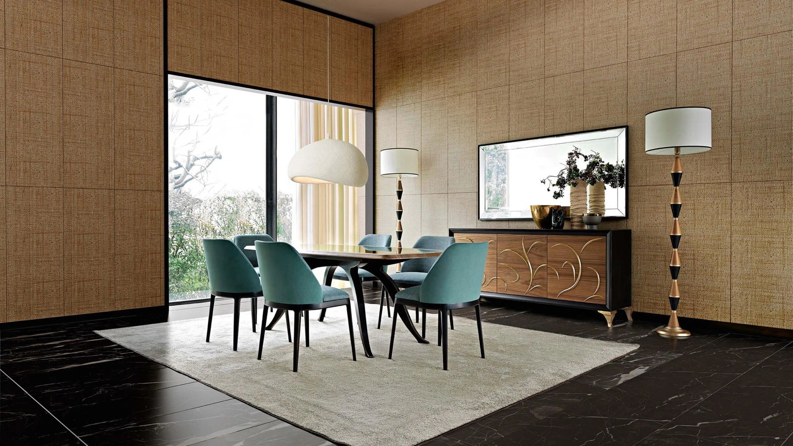 Lampada Dèdalo a sospensione di Silvano Grifoni