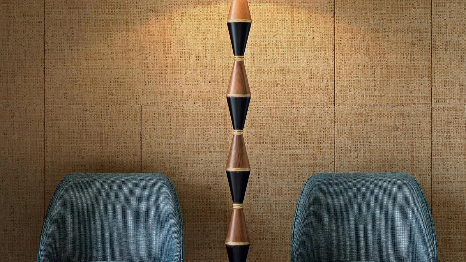 Lampada da terra Dèdalo di Silvano Grifoni