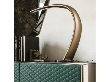 Lampada da tavolo Mamba in poliuretano verniciato di Cattelan Italia