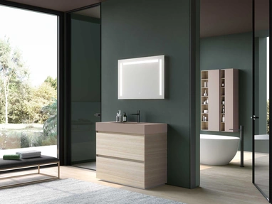 Mobile da Bagno Block System Syntesi Box C24 di Baxar