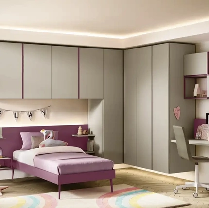 Cameretta a ponte K116 di Moretti Compact Camerette