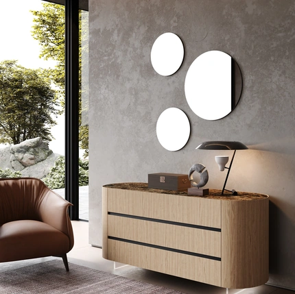 Comò Ottanta 160 Quercia di Voltan