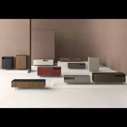 Madia Diko in melaminico o laccato di Alf Da Frè