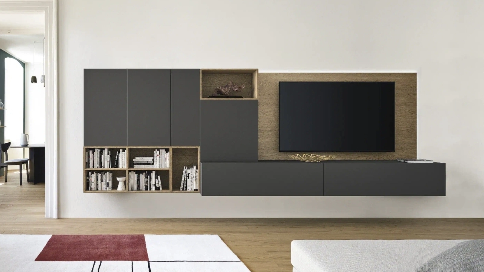 Mobile Porta Tv Pannello TV di Sangiacomo