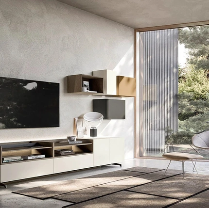 Parete Attrezzata Lampo 033 di Sangiacomo