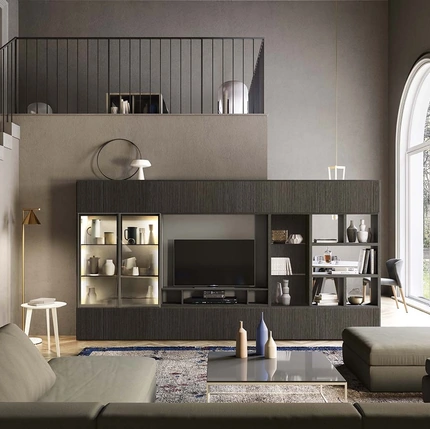 Parete Attrezzata My Space 25-01 di Alf Da Frè