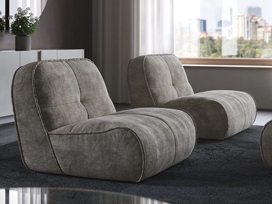 Poltrona imbottita Spencer di Cattelan Italia