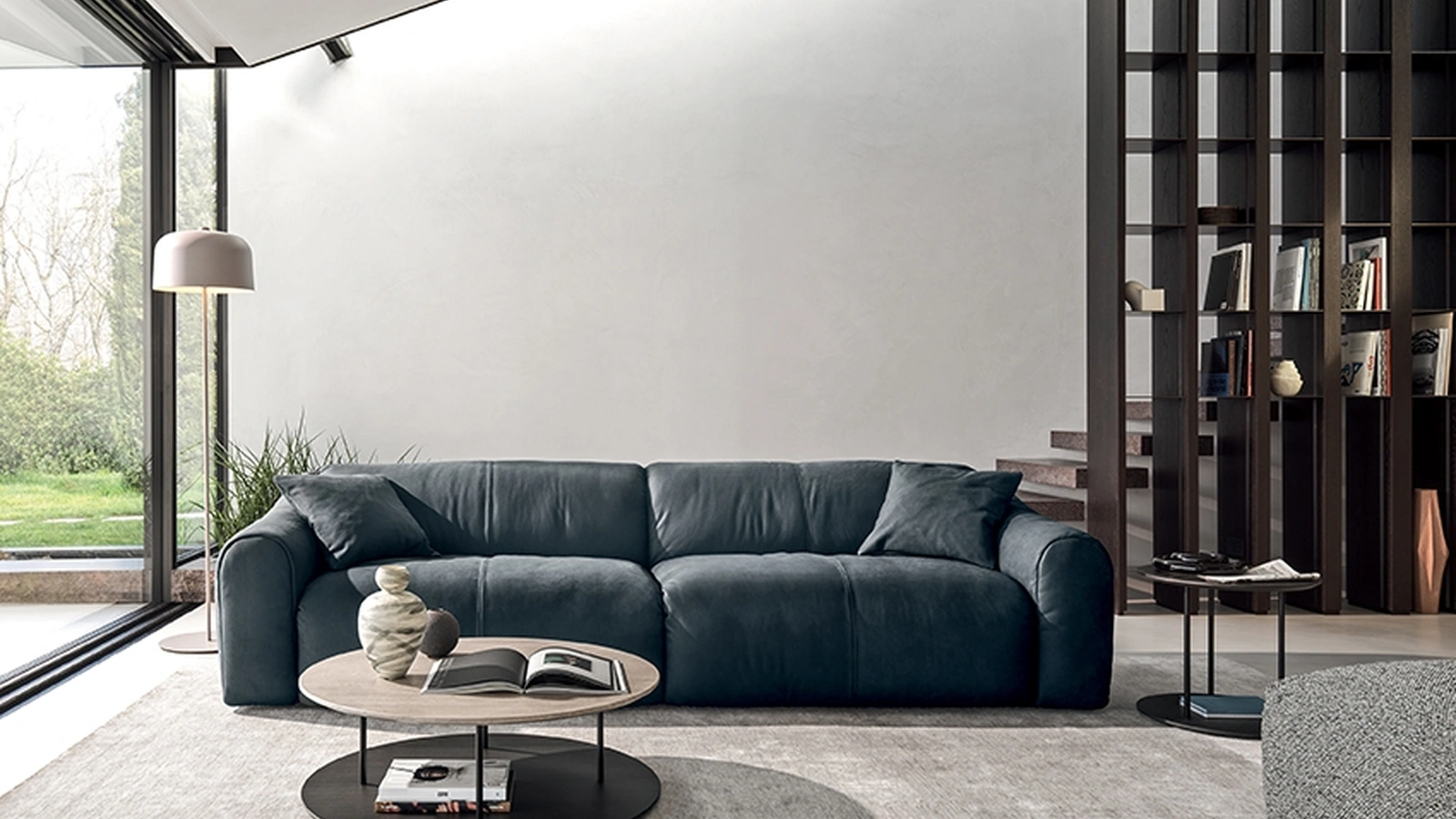 Salotto in pelle Daily di Ditre Italia