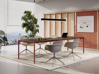 Tavolo Versable con top in laminato di Infiniti