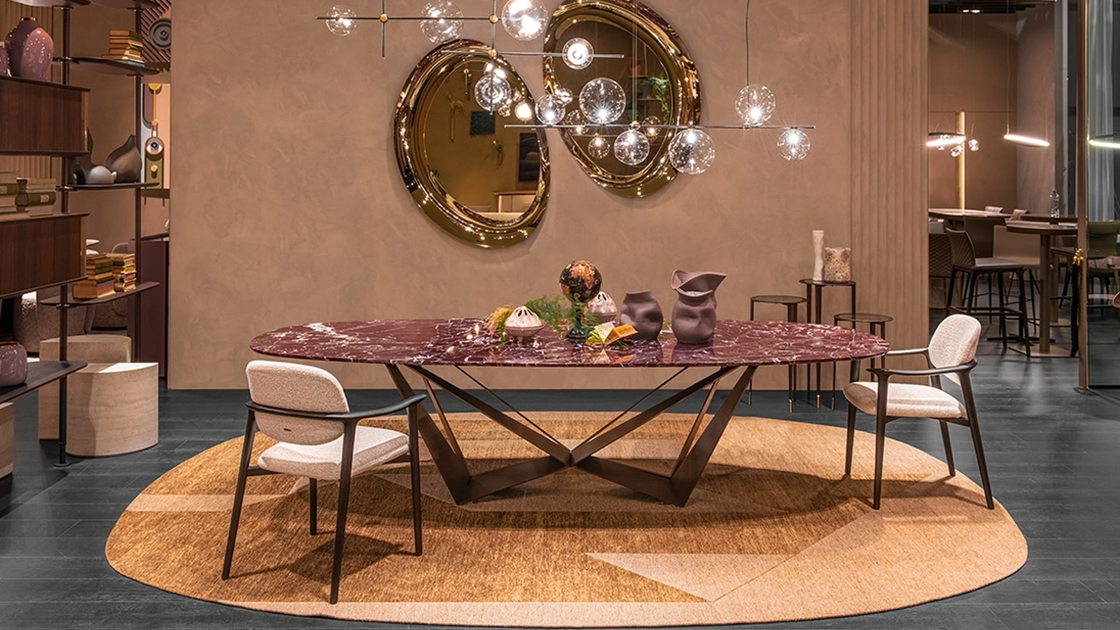 Tavolo Skorpio Marble di Cattelan Italia