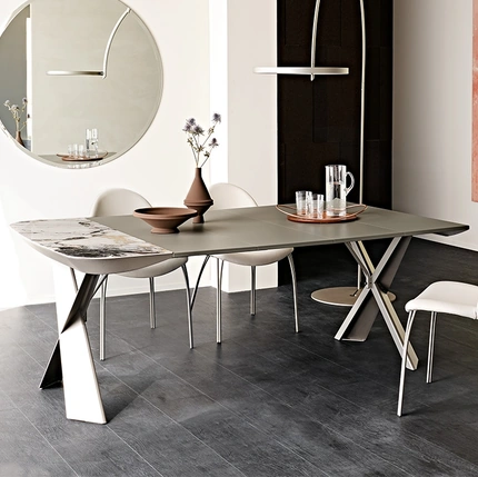 Tavolo Consolle allungabile Terminal Keramik Drive di Cattelan Italia