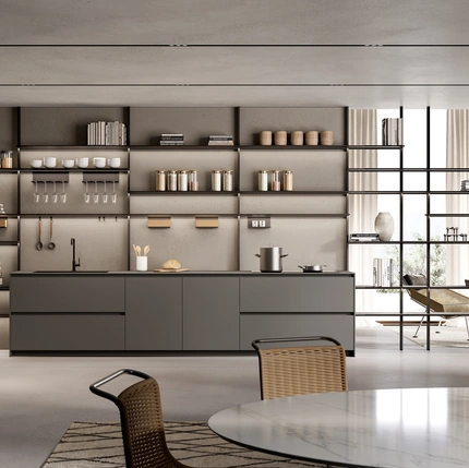 Cucina Design angolare One 01 di Ernestomeda