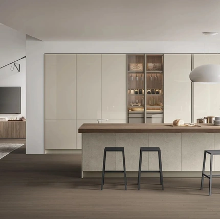 Cucina Moderna con isola Aliant 02 di Stosa