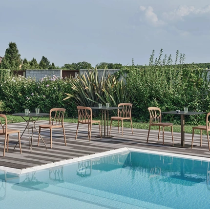 Tavolo Alter Basso Outdoor di Bontempi