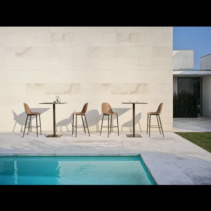 Sgabello Mood Barstool Outdoor di Bontempi